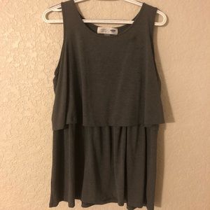 Old Navy Grey Nursing Tank